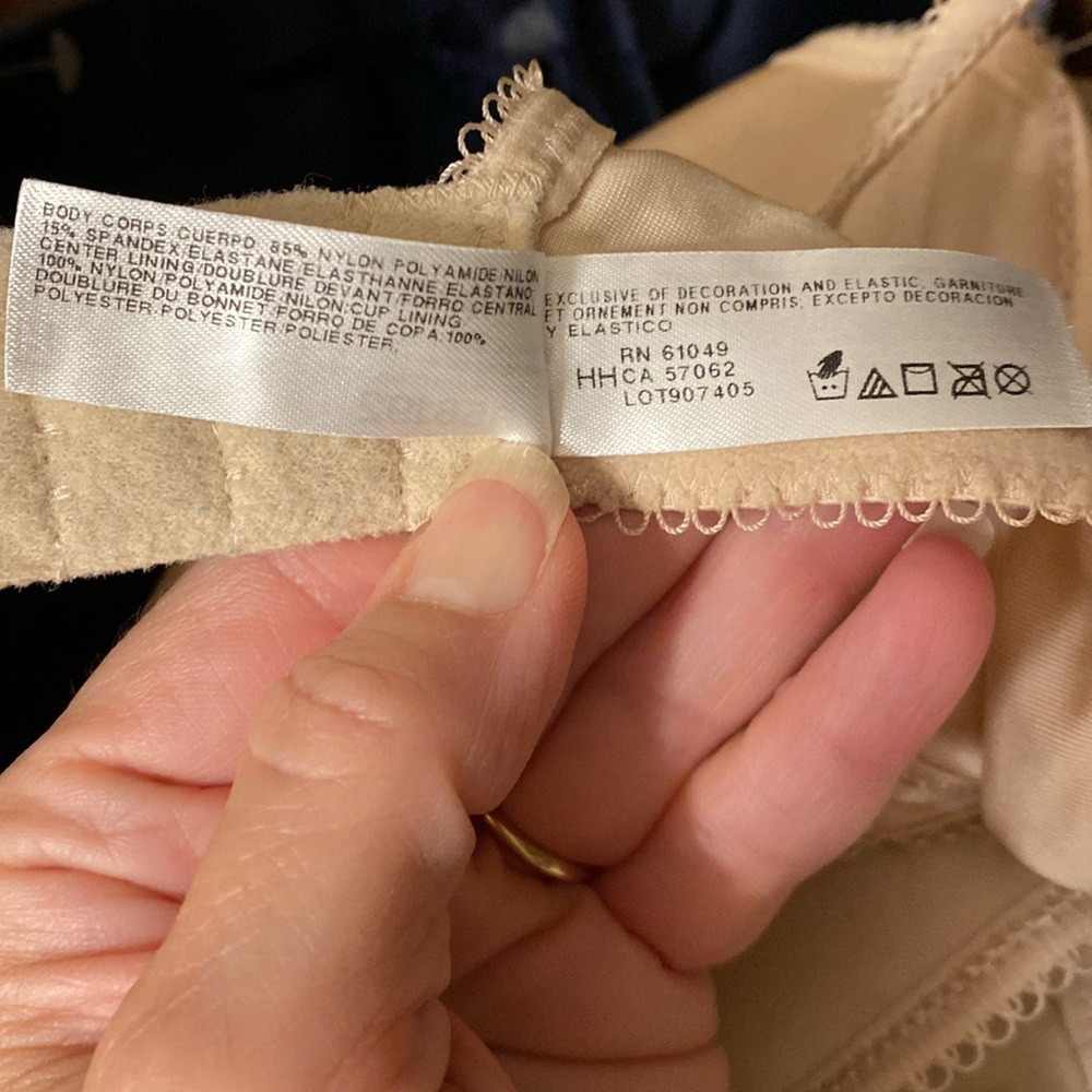 40B Wacoal Wirefree Softcup Light Padded Quality Bra 856192 Side Stays Sand Nude - Picture 11 of 16